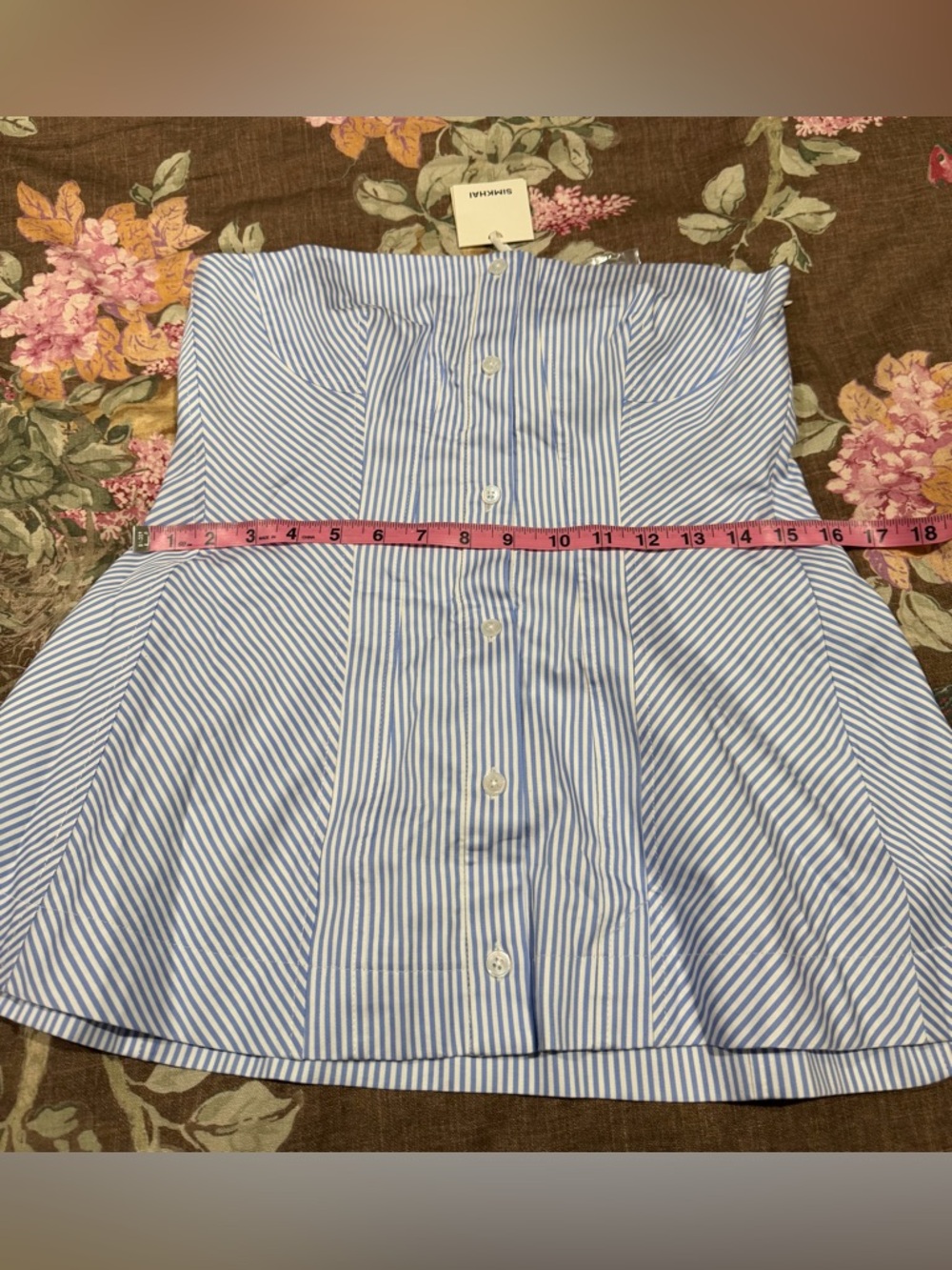 SIMKHAI Vivvy Bustier Top - Picture 15 of 16